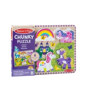 Melissa & Doug Unicorn Chunky Puzzle